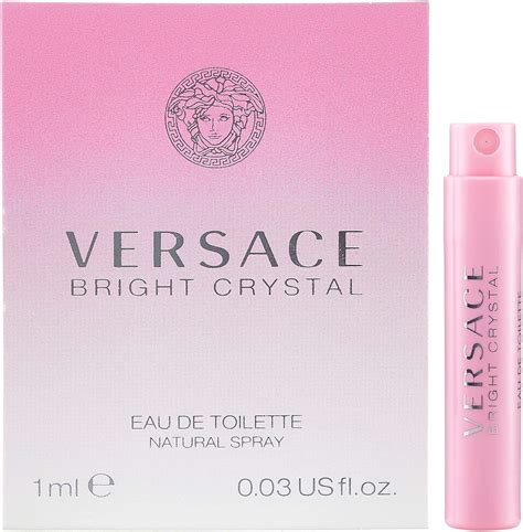 Versace Bright Crystal By Gianni Versace Edt Vial On Card.